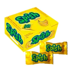 CHICLE SPISH BANANA C/40