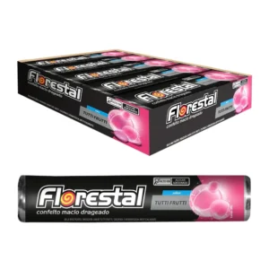 CONFEITO MACIO TUTTI FRUTTI FLORESTAL 10UN 320G