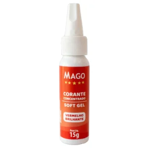 CORANTE GEL MAGO 15GR VERMELHO BRILHANTE