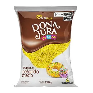 GRANULADO MACIO AMARELO DONA JURA 130GR