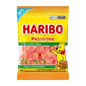 PÊSSEGOS HARIBO 80G