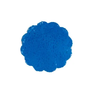 RENDADO CONFESTA AZUL CLARO C/BOLINHAS Nº7 C/100
