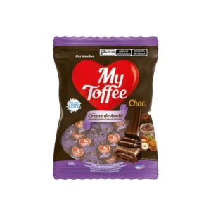 BALA MY TOFFEE CREME DE AVELÃ RICLAN 500GR