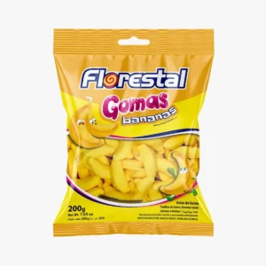GOMA BANANAS 150GR FLORESTAL