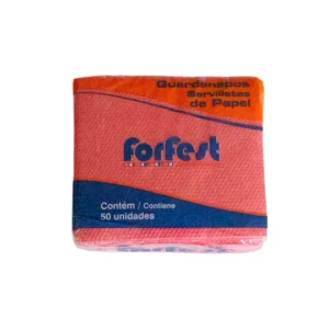 GUARDANAPO FORFEST LARANJA C/50