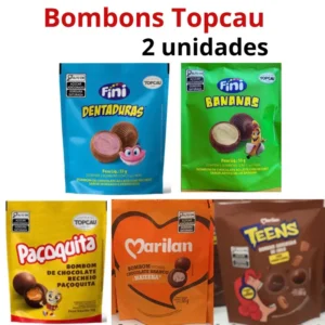 BOMBOM CHOCOLATE FINI BANANAS TOPCAU 55G